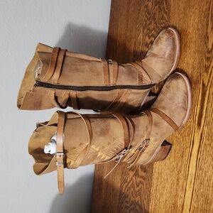 Freebird mid calf boots